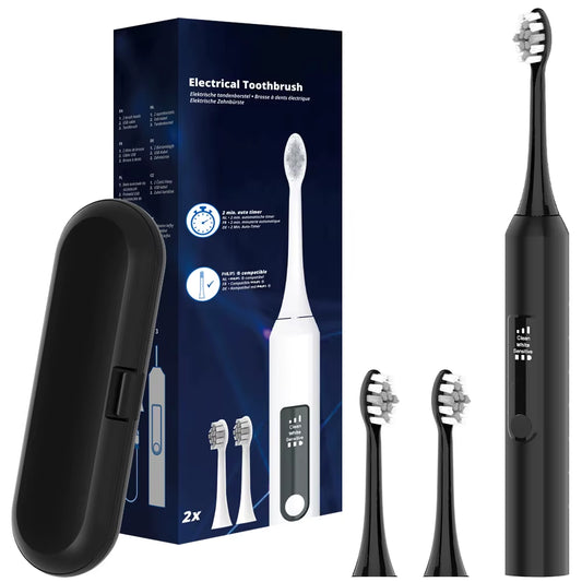 Rechargeable Electric Toothbrush with Three Modes, Compatible with Philips Sonicare Brush Heads